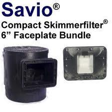 Compact Skimmer Filter By Savio, 6" Faceplate Included #CS0000-6