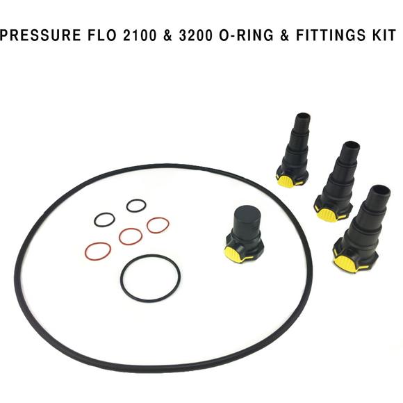 Laguna Replacement O-Ring & Fittings Set For Pressure Flo 2100 & 3200 Filter