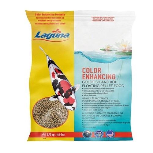 Color Enhancing Goldfish & Koi Floating Food 2.2lbs, PT126