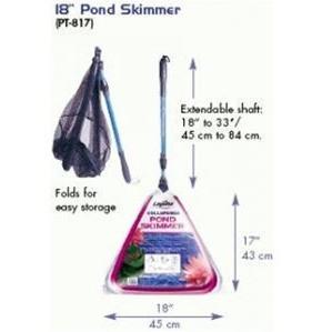 Collapsible Pond Skimmer Net, 18