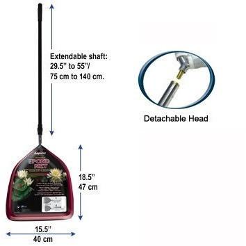 Pro Series Skimmer Net With Extendable Handle, PT827