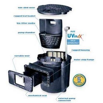 Savio Large Skimmer Filter (Faceplate Sold Seperately) #SS0000