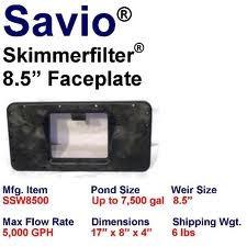 Savio Skimmerfilter Faceplate 8.5 Inch #SSW8500